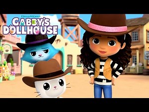 Giddy Up! 🤠 Help Find KITTY TREASURE in the Wild West! | GABBY'S DOLLHOUSE | Netflix