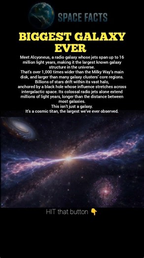 Alcyoneus — The Biggest Galaxy Ever Found #cosmology