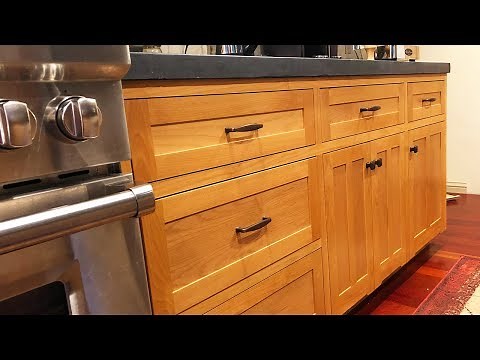 Ep 6: How to Attach a Face Frame to a Cabinet with Biscuits /Pocket Hole - DIY Kitchen Cabinets Ep 6