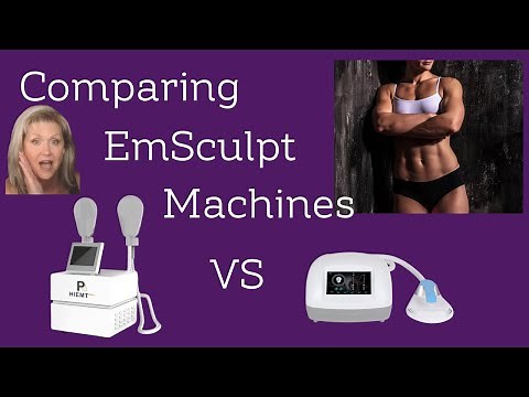 Em-sculpt AT HOME !!!! | HIEMT VS EM-SCULPT | Comparing at home Emsculpt machines