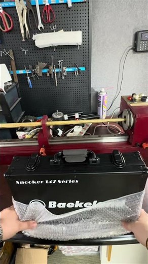 Nick：沉浸式开箱啦 ✅✅✅ 治愈啊☺️☺️☺️ #fyp #immortalcue #Baekeland #买球杆买星牌找nick #nick就是独家