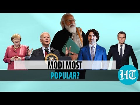 PM Modi vs Biden, Macron, Merkel & others: Who's at top in approval ratings?
