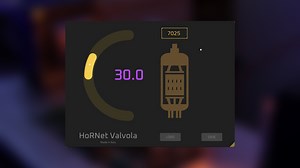 HoRNet Valvola, free vacuum tube amp simulator plugin for macOS and Windows