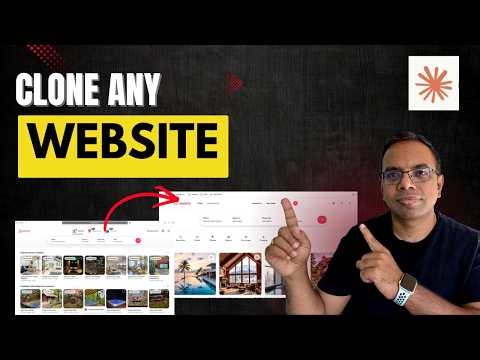 How to Clone a $10,000 website in seconds using Claude Code?(NO CODE)
