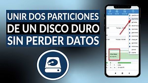 Cómo fusionar o unir dos particiones de un DISCO DURO sin perder datos