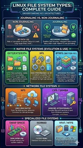 Linux File System Types