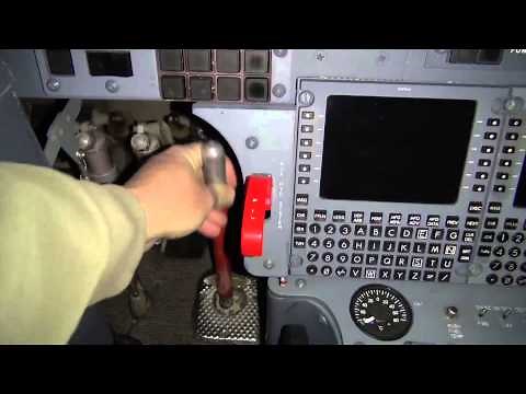 Hawker 125-Series Gust Lock Application