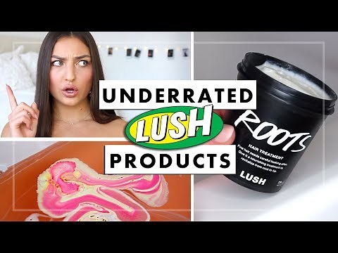 Top 10 Most Underrated LUSH Products + DEMOS!