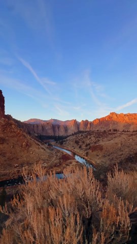 Finding calm in a peaceful Oregon sunset after the journey