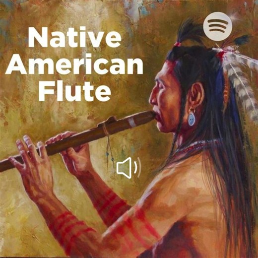 17K views · 671 reactions | ⚡It's time to relax and recharge your spiritual batteries. This Spotify playlist I made is full of peaceful Native American flute music from top artists to help you add some calm to your life☮️ See the comments or my bio for a link to listen to it ((Art by James Ayers) | Prairie Path Music | Facebook