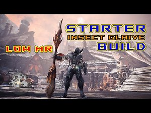 MHW: Iceborne Beginner Master Rank Insect Glaive Build (Kadachi Vipertail Tree)