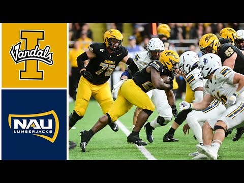 Idaho vs #22 Northern Arizona Highlights | 2025 College Football Week 10