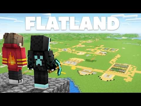 We Conquered Minecraft's Super Flat World!