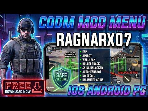 CODM MOD MENU APK COD MOBILE +WALLHACK +AIMBOT + ESP | DOWNLOAD CHEATS NO RECOIL CODM APP