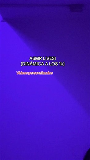 compartan! así podemos hacer live de vuelta 🥲🥲🥲// cuenta principal: @luly asmr✨ #asmr #ASMR #asmrlives #asmrrelajanteparadormir #mouthssounds #asmrluly