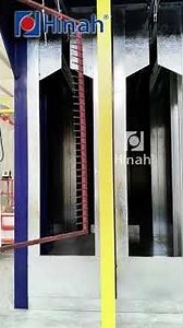 Automatic Powder Painting Line for pipes vertical line