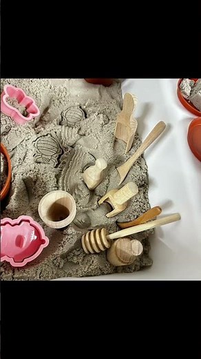 This is one of my favorite sensory table setups for spring
