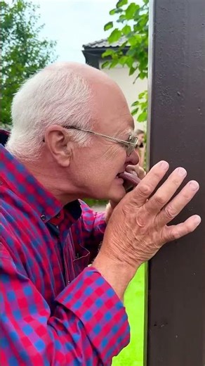 Grandpa's Hilarious Tongue Prank! 😂👅