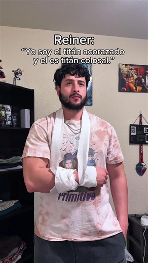 Reacción a Reiner en Attack On Titan