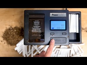 Rolling 100 Cigarettes with Powermatic 3