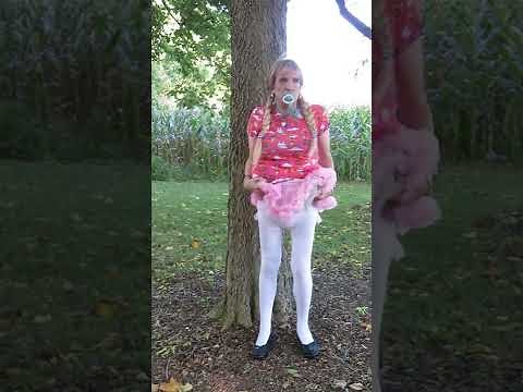 Being an adult baby girl.