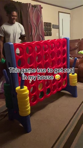Intense Connect 4 Game with Son 🤣
