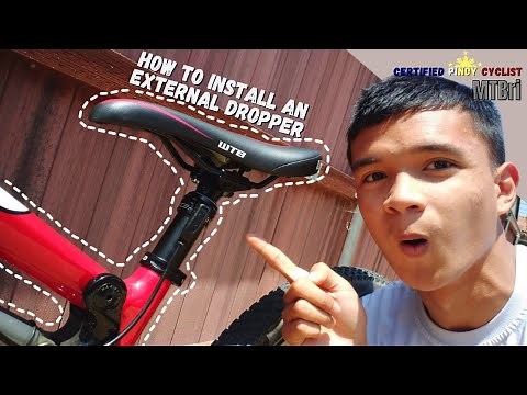 How to Install an External Dropper Seatpost! (TranzX Kitsuma)