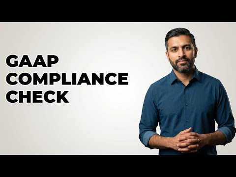 Is My Accounting Software GAAP Compliant?