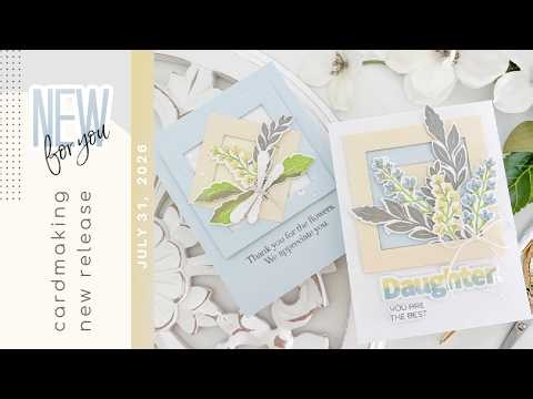 Two Floral Cards ( One is made with Leftovers! )