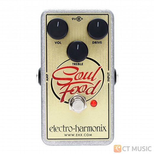 เอฟเฟคกีตาร์ Electro-Harmonix Soul Food Overdrive สต็อกแน่น พร้อมส่ง - CT Music