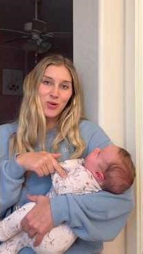 Nap 2 DOWN!!! Next is the witching hour 🫣 #sleeptraining #2monthsold #newbornsleep #momtips