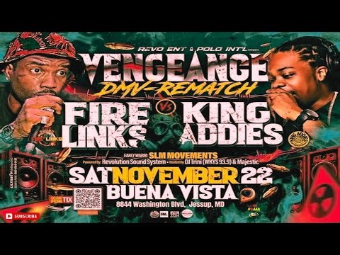 FIRE LINKS vs. KING ADDIES - Vengeance DMV Rematch You Can't Miss! 🔥 | (Nov 22, 2025)