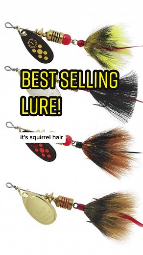 Do you prefer plain trebles or dressed trebles? Comment below ⬇️ One of the most iconic fishing lures of all time is the Mepps spinner. The squirrel hair dressed models are very popular so good hair is always wanted! #mepps #fishinglures #averageontarioanglers #averageontarioanglerspodcast #troutfishing #bassfishing