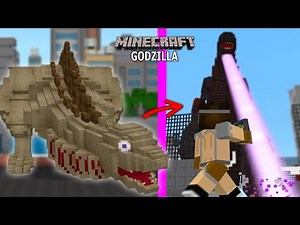 SHIN GODZILLA EVOLUCIONA EN MINECRAFT Y REVIENTA LA CIUDAD! Tengo que detenerlo! Godzilla DLC