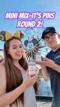 Mix-its round two with a special guest!✨ #disneypins #mysterypins #disneyparks #disneypintrading