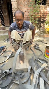 Making ring ribbons from discarded tubes #foryouシ #short | BM Razuan Vlog