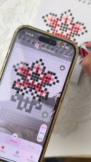 👩🏼‍🎨 | Demogorgon🌺👹 #drawing #tutorial #rec #victorianismart #ardrawing beads asmr str beaded art sketch recommendationsfyp scheme | Instagram