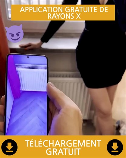 ️ L'appli qui fait le buzz sur internet ! Tout le monde teste la nouvelle appli « rayons X »  Téléchargez-la gratuitement et découvrez son effet avant qu'elle ne soit retirée ! | Tech App | Facebook