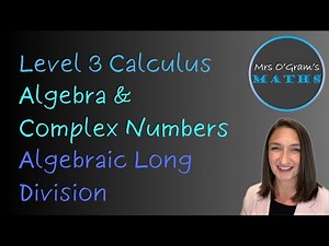 Algebra 2.3 Long division