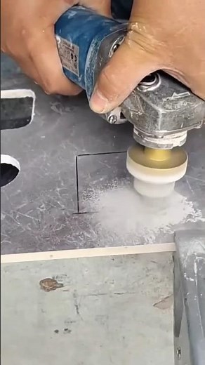 Drilling a Perfect Round Hole in Ceramic Tile.