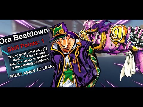 [YBA] Solo SBR With Star Platinum Stone Ocean
