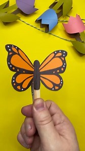 27K views · 3.8K reactions | Turn a clothespin and paper into a flying butterfly kids craft. Easy and fun butterfly kids craft activity. Make this easy craft if you are feeling bored. #butterfly #papercraft #easycraftideas #kidscrafts #crafty #instacraft #kidsactivities | Timm Sevitz | Facebook