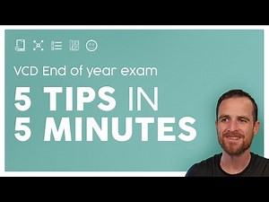 5 Exam tips in 5 Minutes (Visual Communication Design)