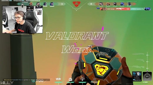 【无畏契约】TH Wo0t 土耳其天才枪男直播精彩操作集锦！