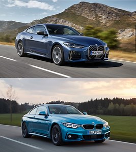 Photo Comparison: BMW 4 Series Battle -- F32 versus G22-generation