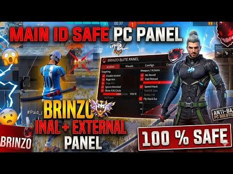 Antiban Free Fire Pc Panel || Free Fire Mod Menu 100% Safe 💀 Free Fire Injector Safe ✅ || #freefire