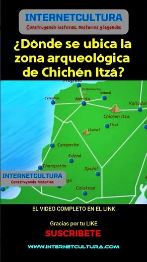 WHERE IS THE CHICHÉN ITZÁ ARCHAEOLOGICAL ZONE? #mexico #merida #yucatán #chichenitza #mystery