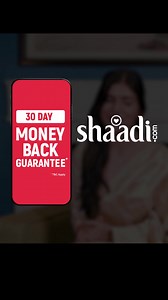 2.1K reactions · 45 shares | Find your Life Partner on India's most trusted matchmaking service. ✅ 100% Privacy & Verified Profiles ✅ Accept Invitation from Matches you like ✅ Touched over 35 millions of lives worldwide | Shaadi.com | Facebook