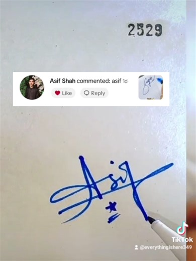 Asif's Stylish Signature Design Ideas