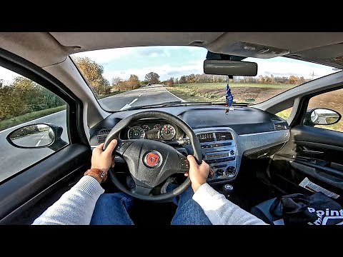 Fiat Punto 1.4 8V 77HP (2009) | POV Test Drive Onboard